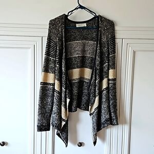 Draping cardigan
